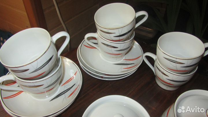 Сервиз Песочное СССР 15 предметов