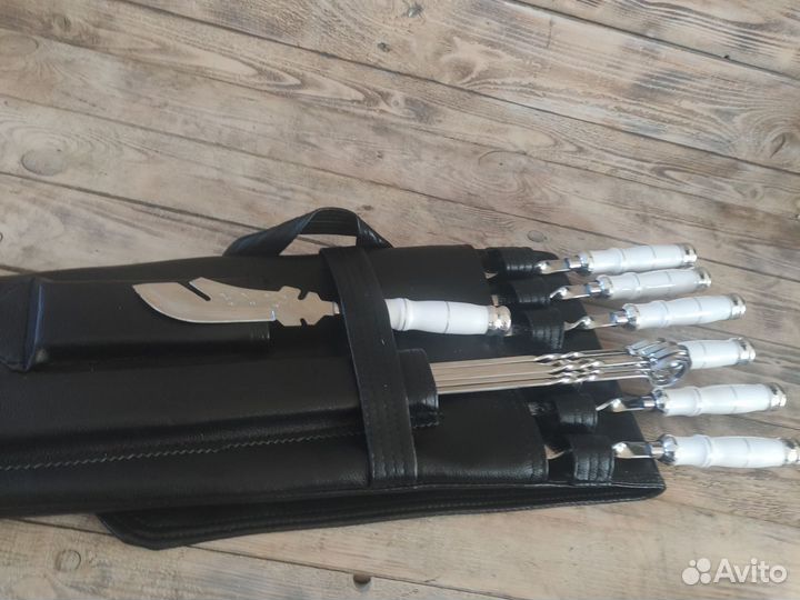 Подарочный набор шампуров премиум качества