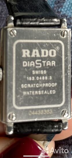 Часы rado jubile diastar с бриллиантами