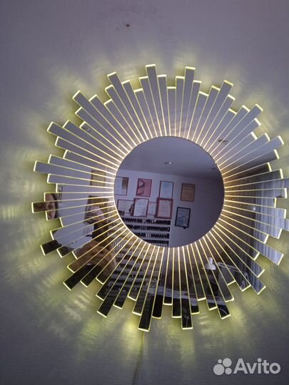 Зеркало светящееся Солнце