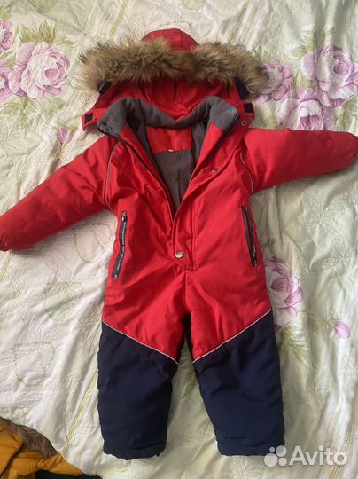 Комбинезон зимний на мальчика 86-92
