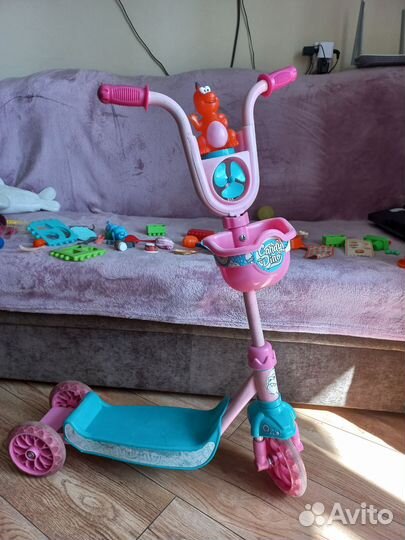 Самокат детский трехколесный