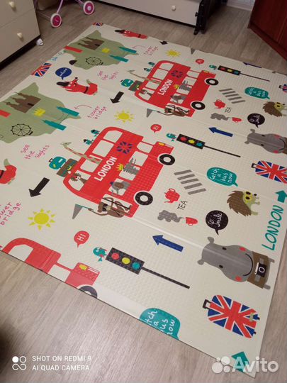 Складной коврик детский