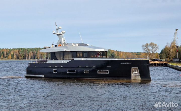 Стальная моторная яхта Проект В-20 «Бекар»