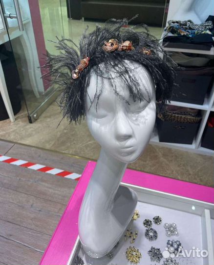 Ободок Lilia Fisher новый