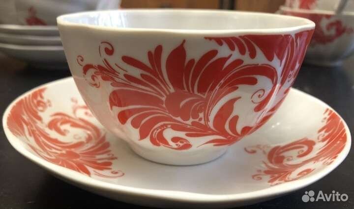 Чайная пара лфз перо жар птицы