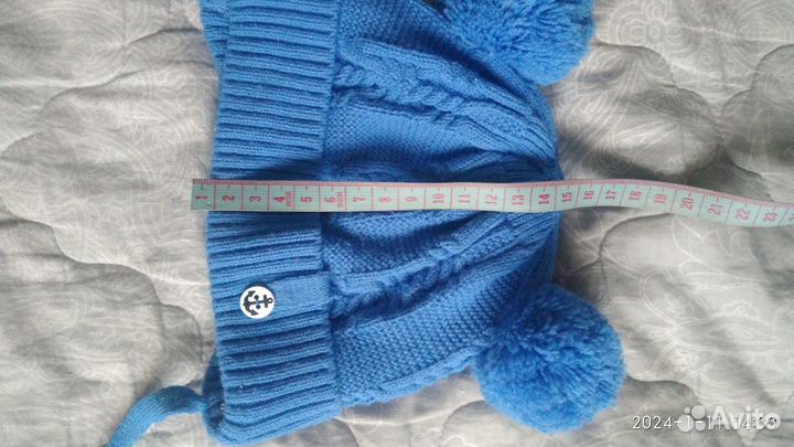 Шапки детские теплые осень зима до 1,5 лет