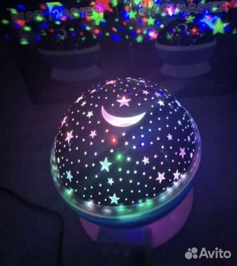Проектор «звездное небо» с блютус колонкой аккумул