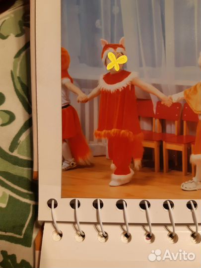 Новогодний костюм Лисички 98-104