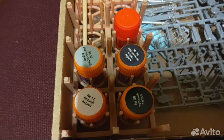 Сборная модель вертолета аллигатор 1:72