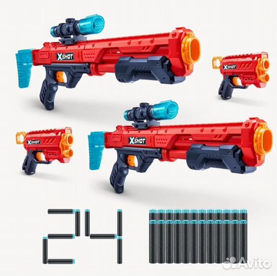 Набор бластеров zuru xshot Hawk Eye и Micro