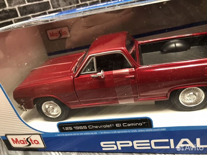 Maisto 1/24 Chevrolet El Camino 1965г