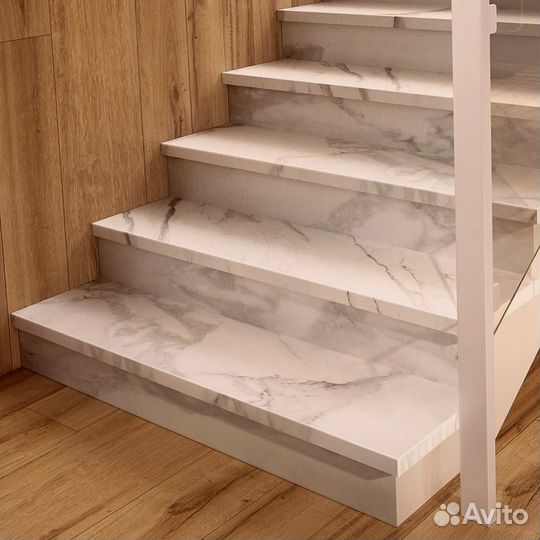 Лестница из искусственного камня