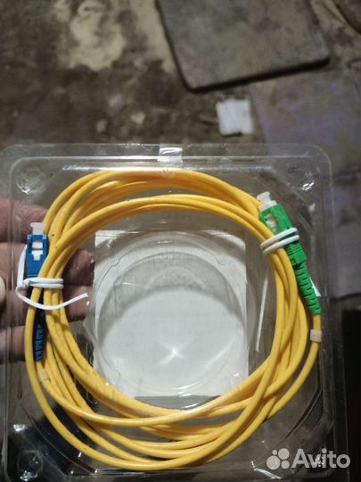 Патчкорды оптические sc (apc) - sc (upc)