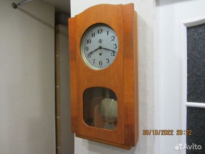 Часы старинные очз Янтарь 1955 год
