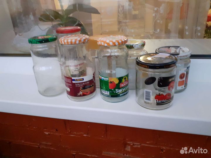 Банки стеклянные