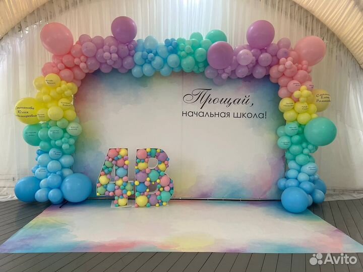 Оформление выпускных, выпускные школа детский сад