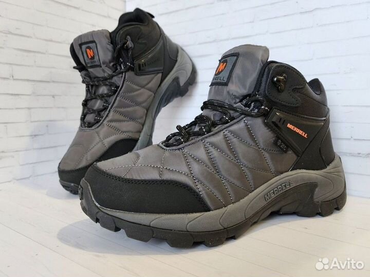 Кроссовки зимние Merrell шерсть Три Цвета