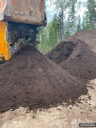 Чернозём плодородная Земля навоз куриный и говяжий