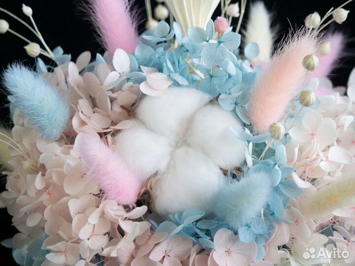 Букет из сухоцветов Сухоцветы Конверт