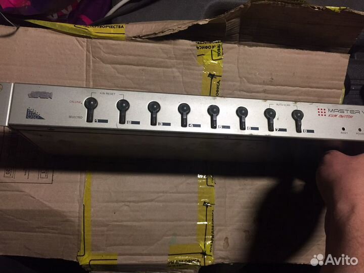 8-портовый квм-переключатель Aten Masterview Plus