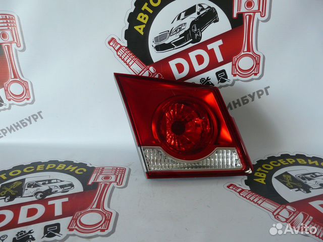 Фонарь задний внутренний левый Chevrolet Cruze