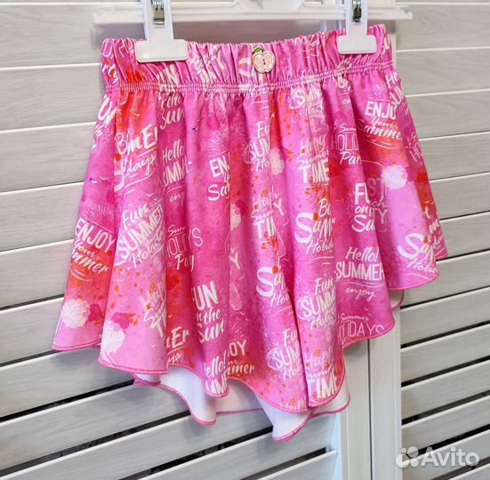 Топ и шорты для девочки