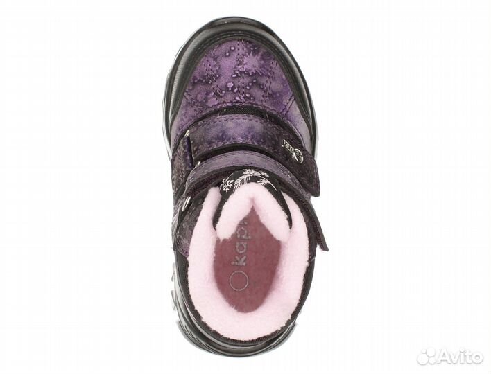 Ботинки зимние Kapika (Фиолетовый, Девочка, 28 / 18 см)