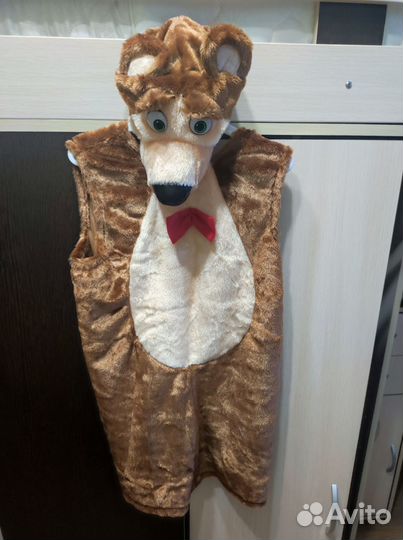 Аренда карнавального костюма медвежонок