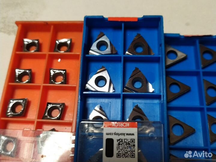 Пластины резци резьбовые