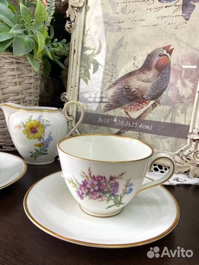 Чайный сервиз от немецкои мануфактуры Krautheim