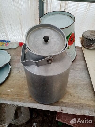 Бидончик алюминиевый