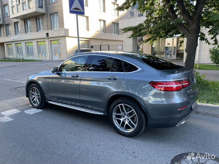 Mercedes-Benz GLC-класс Coupe 2.0 AT, 2016, 139 000 км