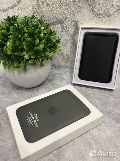 Магнитный кошелек apple