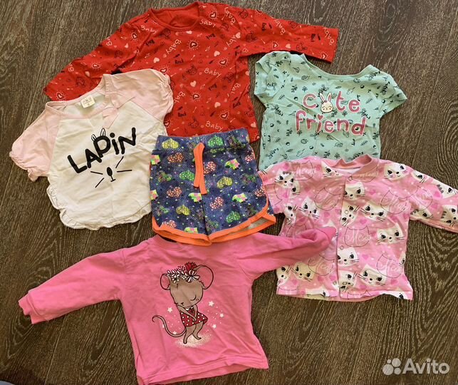 Вещи пакетом 1-2 года