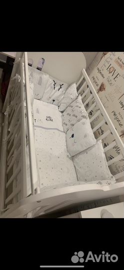 Бортики в кроватку