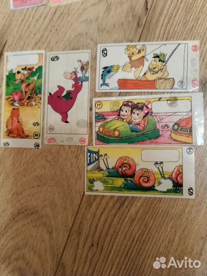 Наклейки от жвачек Иванушки Блестящ Барби Кукуруку