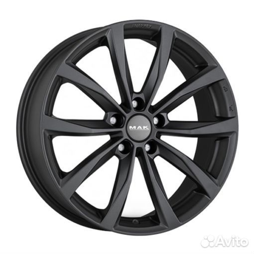R19 5x114,3 7,5J ET50 D67,1 MAK Wolf Gloss Black