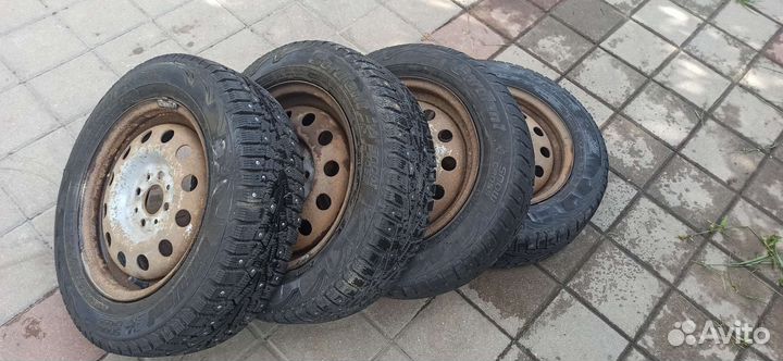 Шины диски колеса р14 на ваз зимние