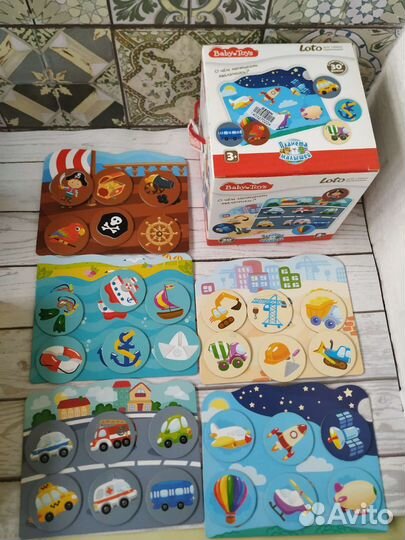 Настольные игры для малышей пакетом