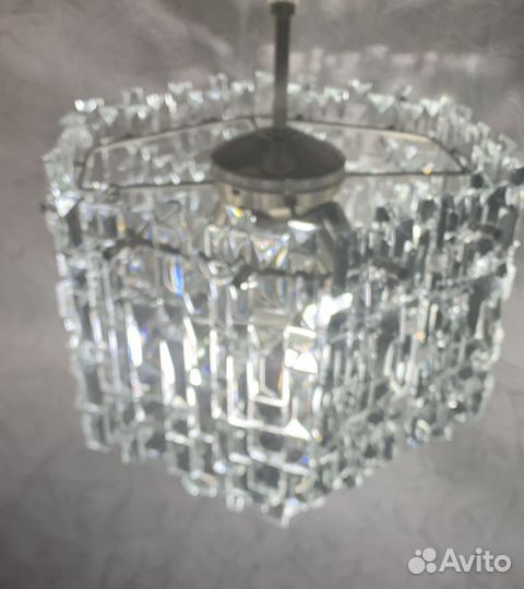 Люстра хрустальная СССР винтаж