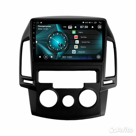 Магнитола Hyundai I30 2007 - 2012