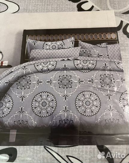 Постельное белье сатин Евро