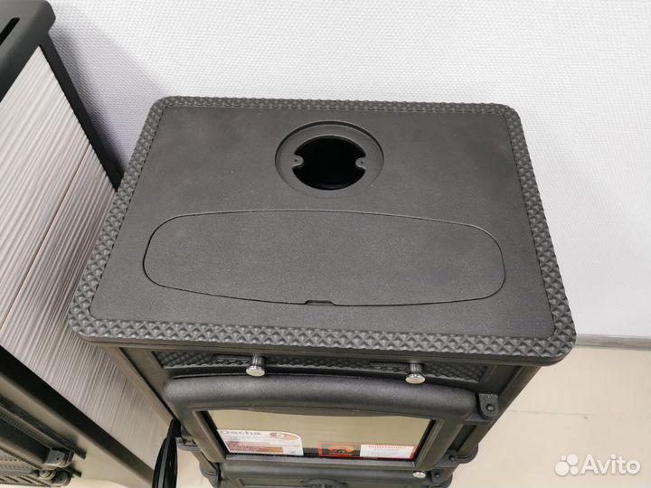 Чугунная печь камин