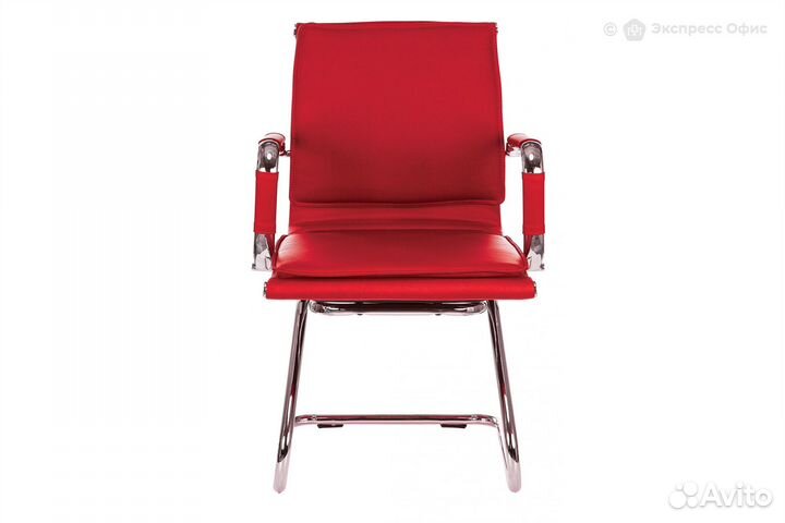 Конференц-кресло Бюрократ CH-993-LOW-V/RED