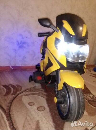 Электрический мотоцикл детский
