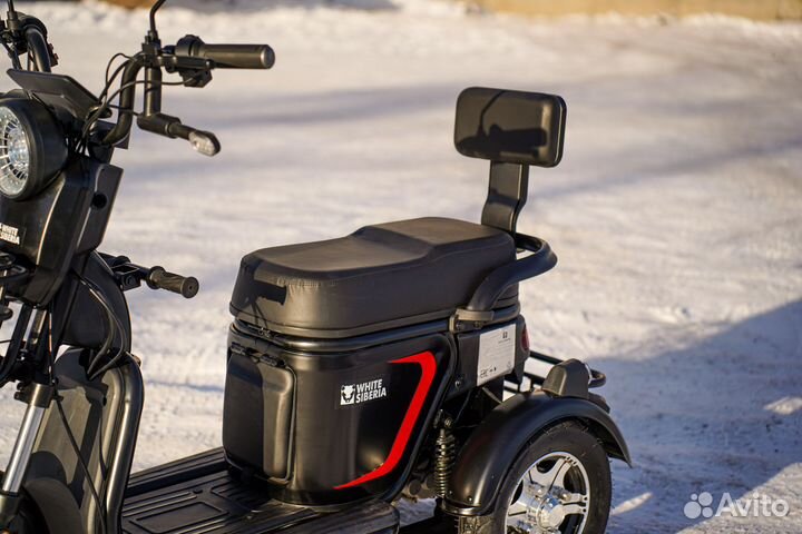 Электротрицикл White Siberia Sibtrike L 2000W