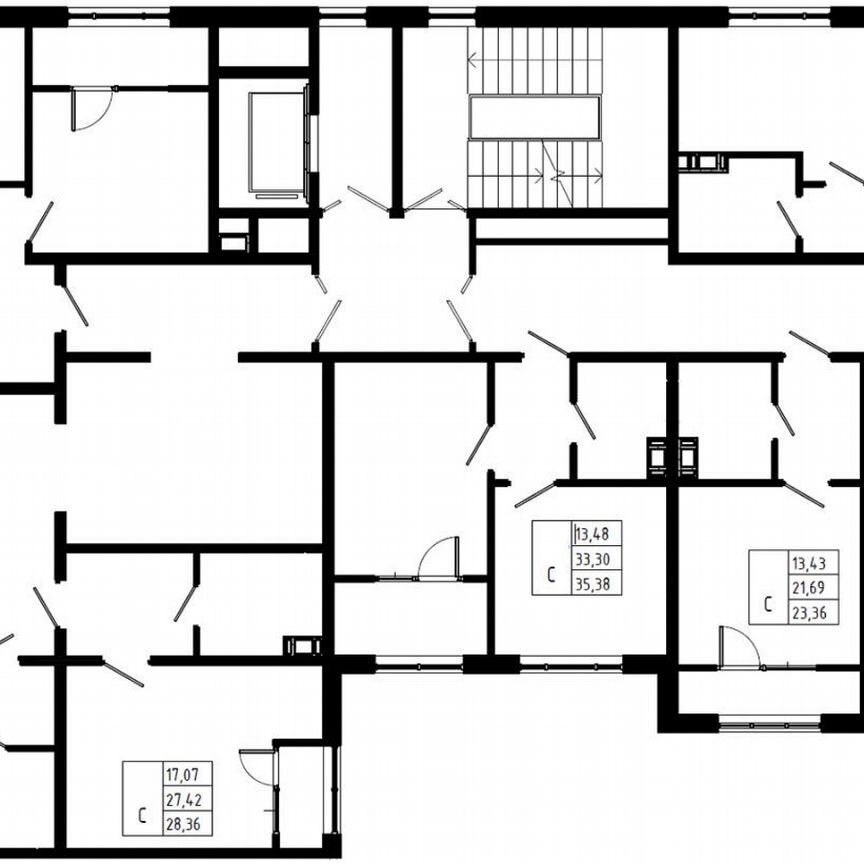 Квартира-студия, 28,4 м², 7/8 эт.