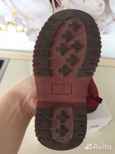 Ботинки для девочки весна осень 22