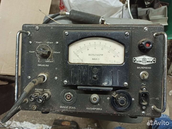 Вольтметр мвл-3